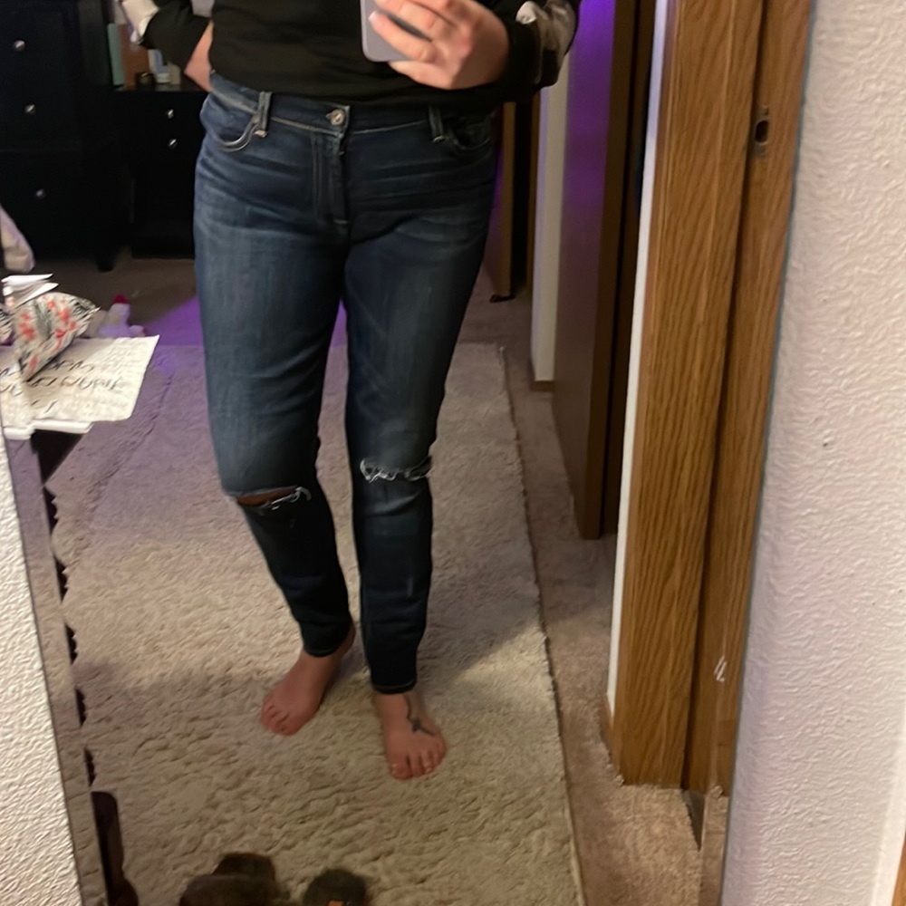 7 for all mankind ankle gwenevere straight leg